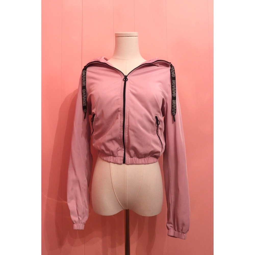 Garage Pink Rain Jacket